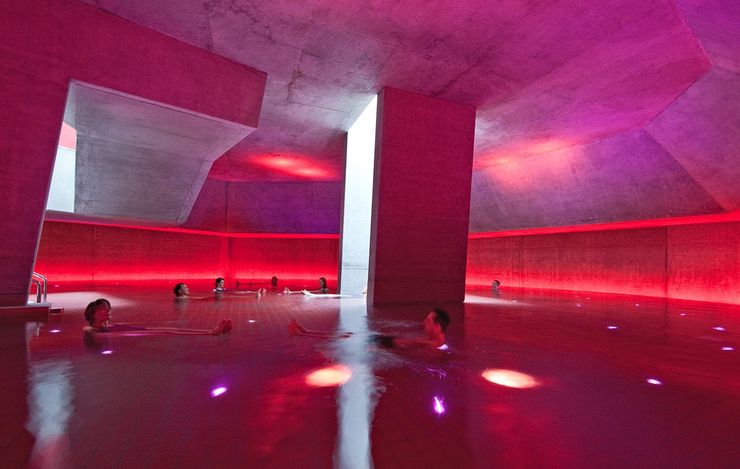 Intensiv-Solebecken in der Wellness-Welt sole uno