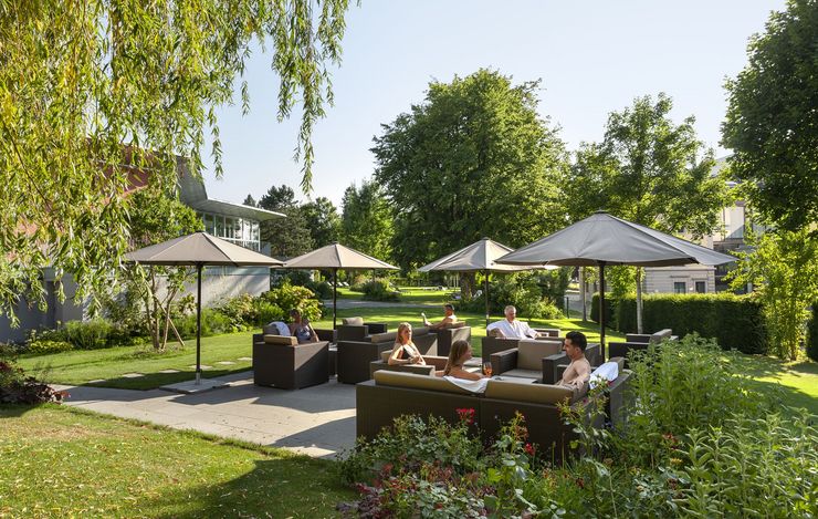 Garten-Lounge im Vista Sol